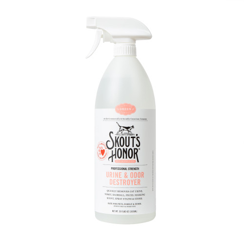 Skout's Honor Professional Strength Cat Urine & Odor Destroyer Spray 35 oz
