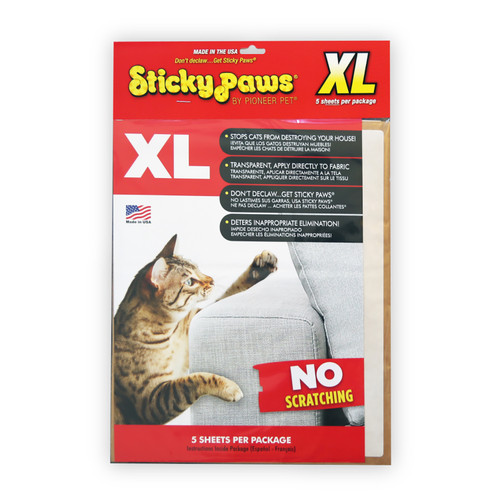 Pioneer Pet XL Sheets Cat Scratching Deterrent 5 ct