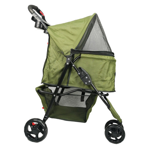 Amoroso Green Single Jogger Pet Stroller 
