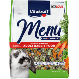 Vitakraft Menu Care Complex Premium Nutrition Adult Rabbit Food 5 lb