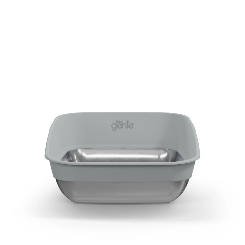 Litter Genie Platinum Stainless Steel Cat Litter Box 