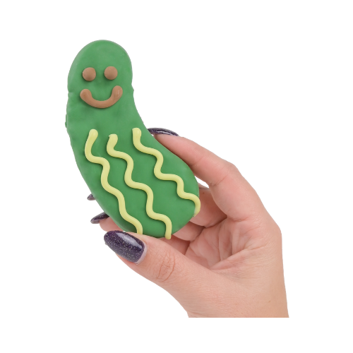 Bosco & Roxy Woof it Down Pickle Dog Treat Cookie 