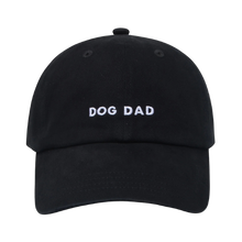 Hatphile Embroidered Dog Dad Black Hat 