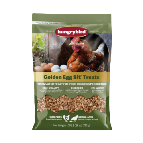 Hungrybird Hungrybird Golden Egg Bit Chicken Treats 28 oz