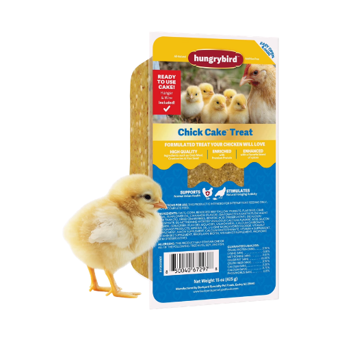 Backyard Specialty Pet Foods Hungrybird Chick Treat Cake for Chickens 15 oz