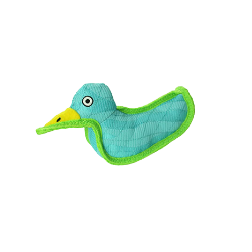 Vip DuraForce Blue Duck Durable Double Layered Dog Toy Medium/Large Dog