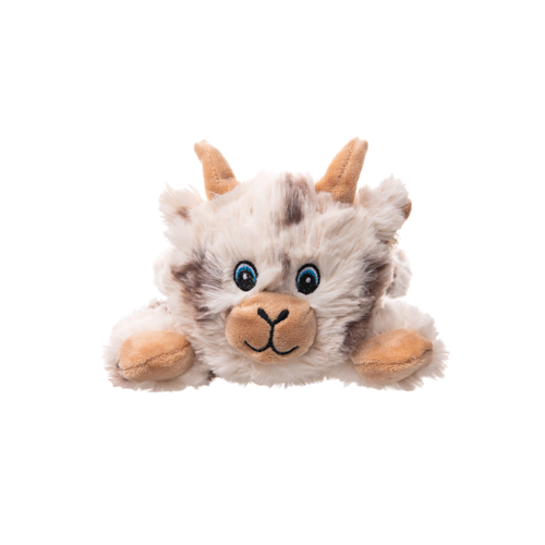 Growl Cuddlerz Nibblers Goat Small Plush Dog Toy 