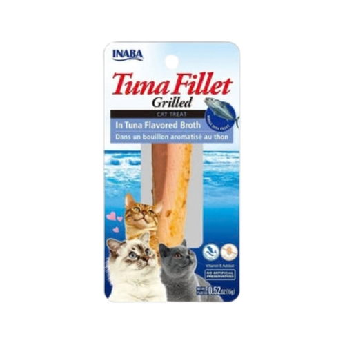 Inaba Grilled Tuna In Tuna Broth Cat Treat 0.52 oz