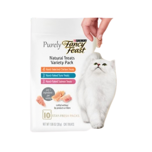 Fancy Feast Purely Natural Variety Pack Cat Treats 1.06oz
