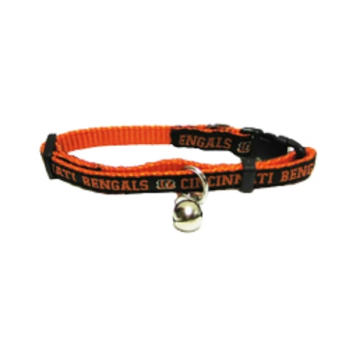 Pets First Cincinnati Bengals Adjustable Cat Collar 
