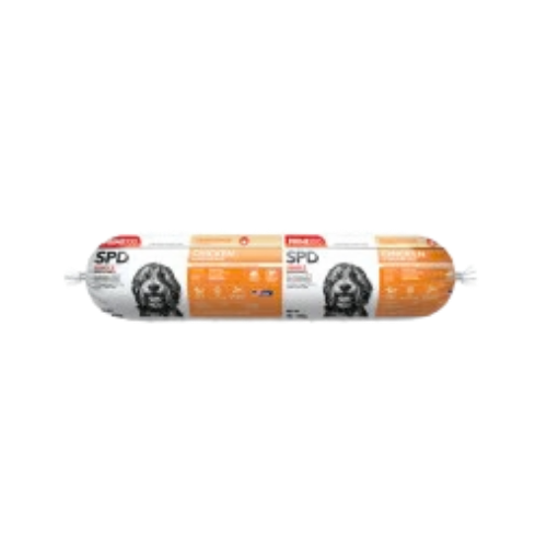 Prime100 SPD Fresh Roll Chicken & Brown Rice Steam Cooked Dog Food
