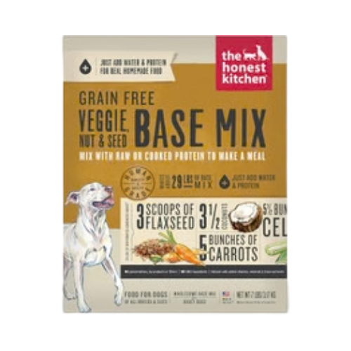 The Honest Kitchen Dehydrated Grain-Free Veggie, Nut & Seed Base Mix Dog Food 7 lb