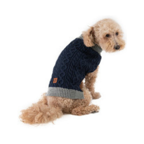 Pet Obsession Evening Blue Pet Sweater