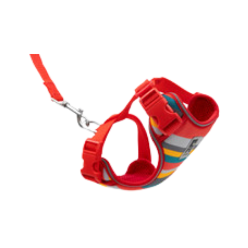 Rc Pet Products Adventure Kitty Cat Harness- Multi Stripes