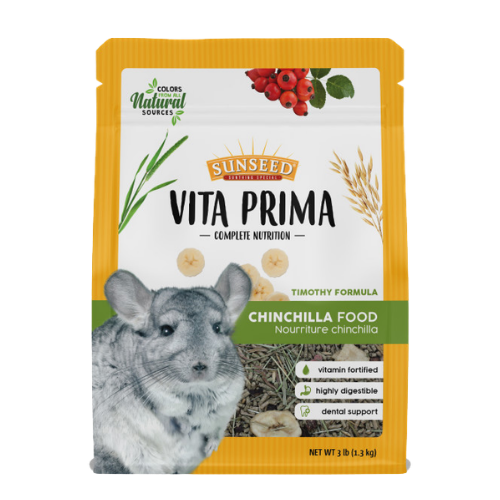 Sunseed Vita Prima Complete Nutrition Chinchilla Food 3 lb