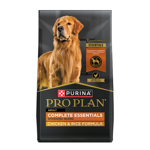 Purina Pro Plan Adult Shredded Blend Chicken & Rice Formula Dry Dog Food
