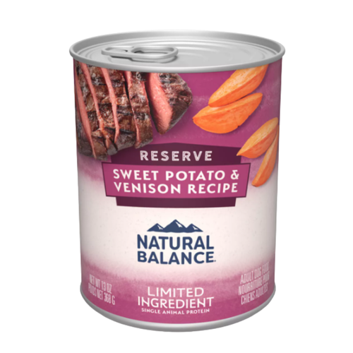 Natural Balance LID Reserve Sweet Potato & Venison Wet Dog Food