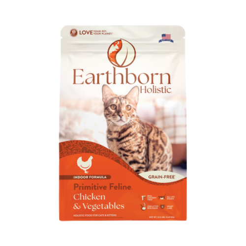 Earthborn Holistic Primitive Feline Grain-Free Natural Dry Cat & Kitten Food