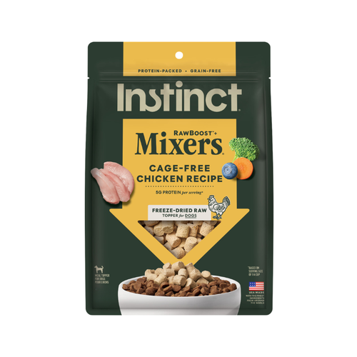 Instinct Raw Boost Mixers Chicken Recipe Grain-Free Freeze-Dried Dog Food Topper