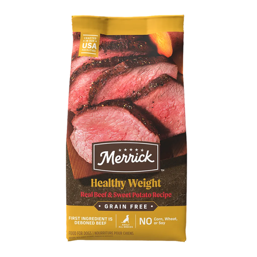 Merrick Healthy Weight Real Beef & Sweet Potato Recipe Grain-Free Dry Dog Food 22 lb