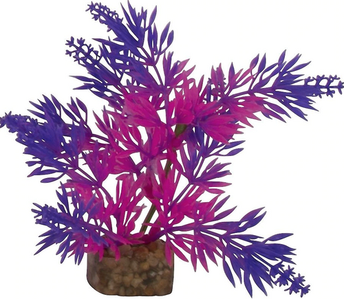 Tetra GloFish Purple & Pink Aquarium Plant S
