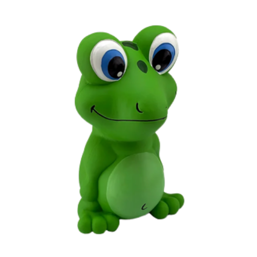 Petsport Naturflex Frog Latex Dog Toy 8 in