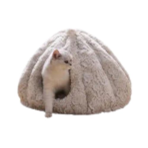 Petpals Rose Hut Calming Cat Bed 