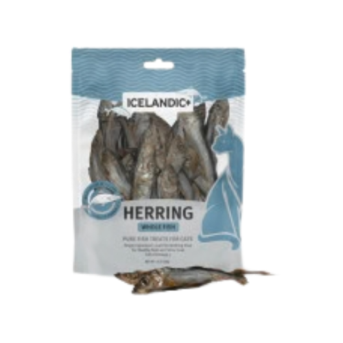 Icelandic+ Herring Whole Fish Natural Cat Treats 1.5 oz
