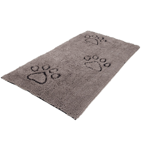 Dog Gone Smart Dirty Dog Runner Doormat, Grey 60 x 30 in