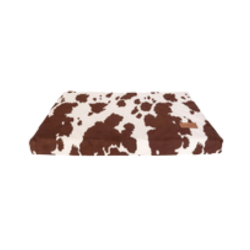 Wrangler Reversible Cow Print Crate Mat Pet Bed 41 x 26 in
