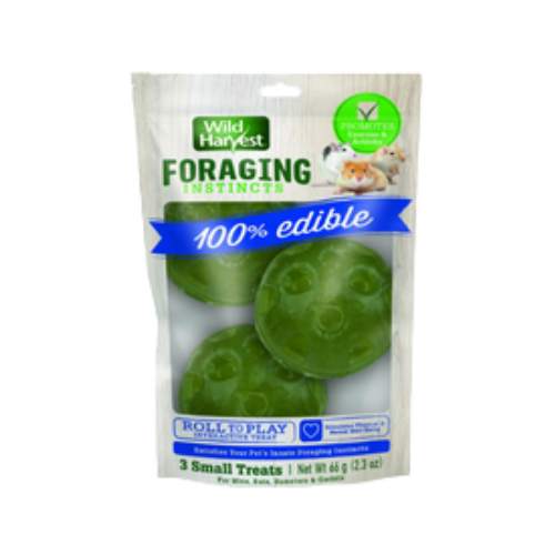 Wild Harvest Foraging Instincts Roll to Play Small Animal Treats 3 ct