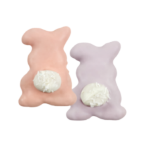 Bosco & Roxy Bunny Business Pink/Purp Dog Treat Cookie 