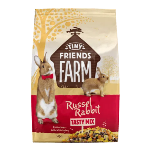 Tiny Friends Farm Russel Rabbit Tasty Mix Foraging Food 5.5 lb