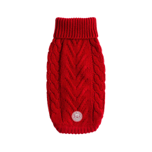 Gf Pet Chalet Dog Sweater, Red