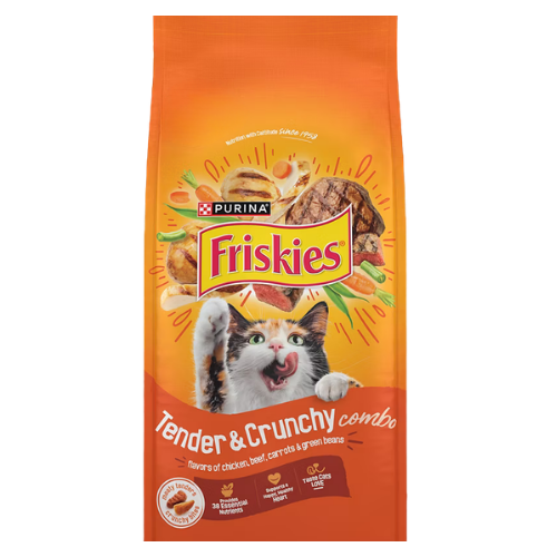 Friskies Tender & Crunchy Combo Dry Cat Food