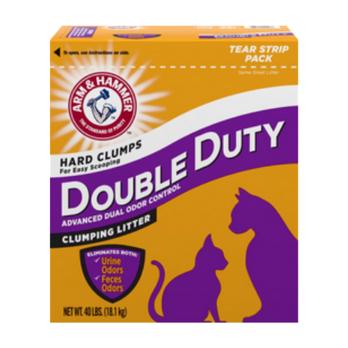 Arm & Hammer Double Duty Scented Clumping Cat Litter 40 lb