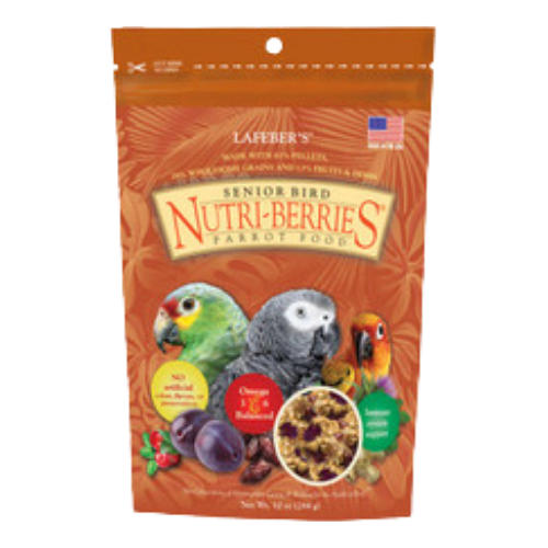Lafeber's Senior Bird Nutri-Berries for Parrots 10 oz