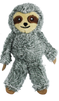 Incredipet Plush Sloth Cat Toy 