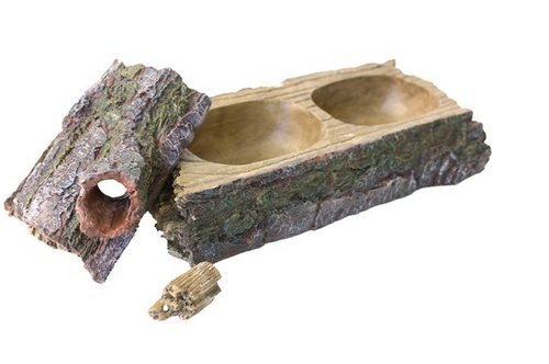 Incredipet Forest Reptile Dual Feeder 