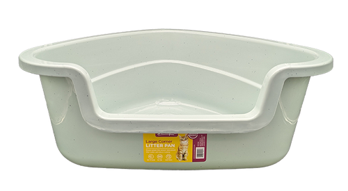 Incredipet Large Corner Cat Litter Pan 