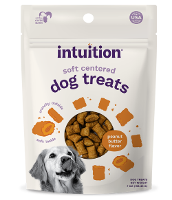Intuition Soft Center Peanut Butter Flavor Dog Treat 6 oz