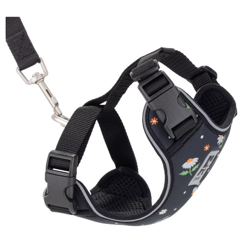 Rc Pet Products Adventure Kitty Cat Harness- Daisies