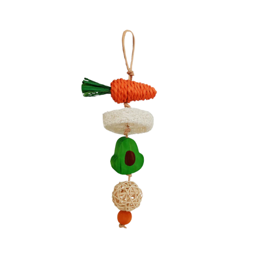 A&E Nibbles Garden Kabob Small Animal Chew Toy 