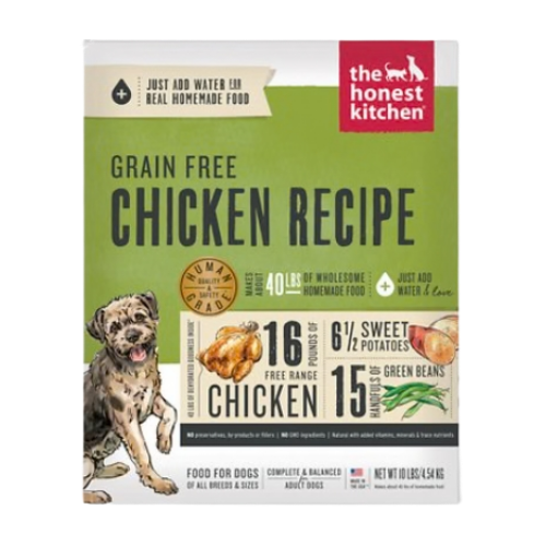 The Honest Kitchen Dehydrated Grain-Free Human Grade Chicken Recipe Dog Food
