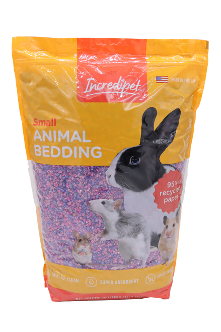 Incredipet Small Animal Multi-Colored Paper Bedding