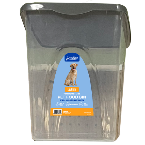 Incredipet Food Storage Bin 50 lb