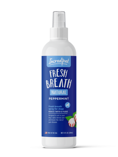 Incredipet Fresh Breath Spray 8 oz
