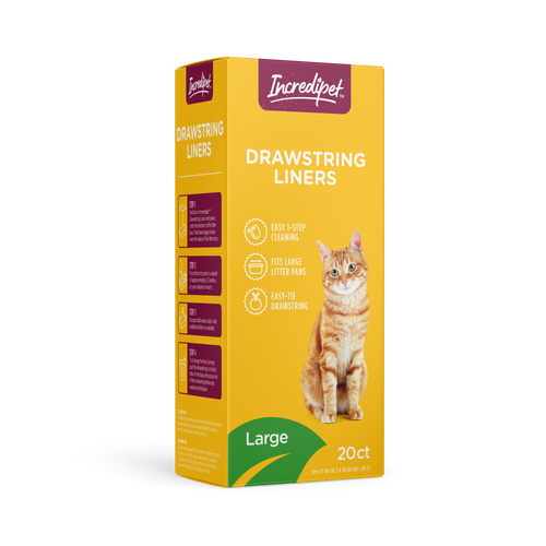 Incredipet Drawstring Cat Box Liners