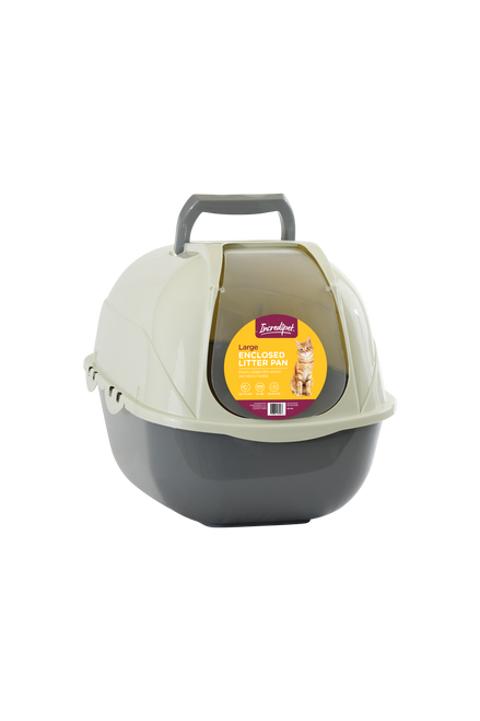 Incredipet Enclosed Cat Litter Box
