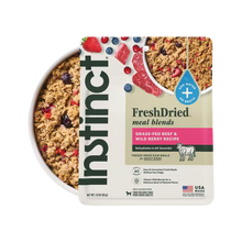Instinct FreshDried Meal Blends Grain-Free Raw Beef & Wild Berries Blend Freeze-Dried Dog Food